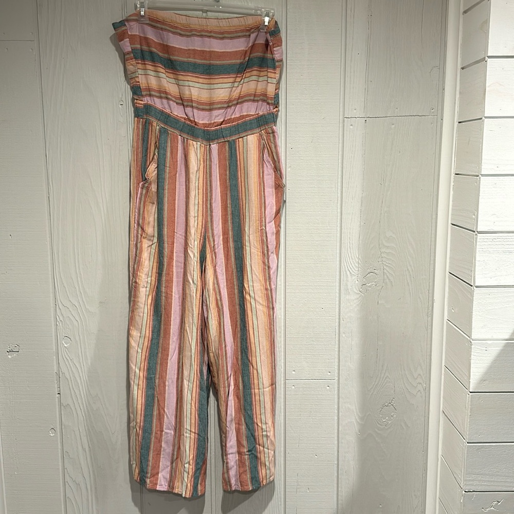 American Eagle Striped Jumpsuit-NWT